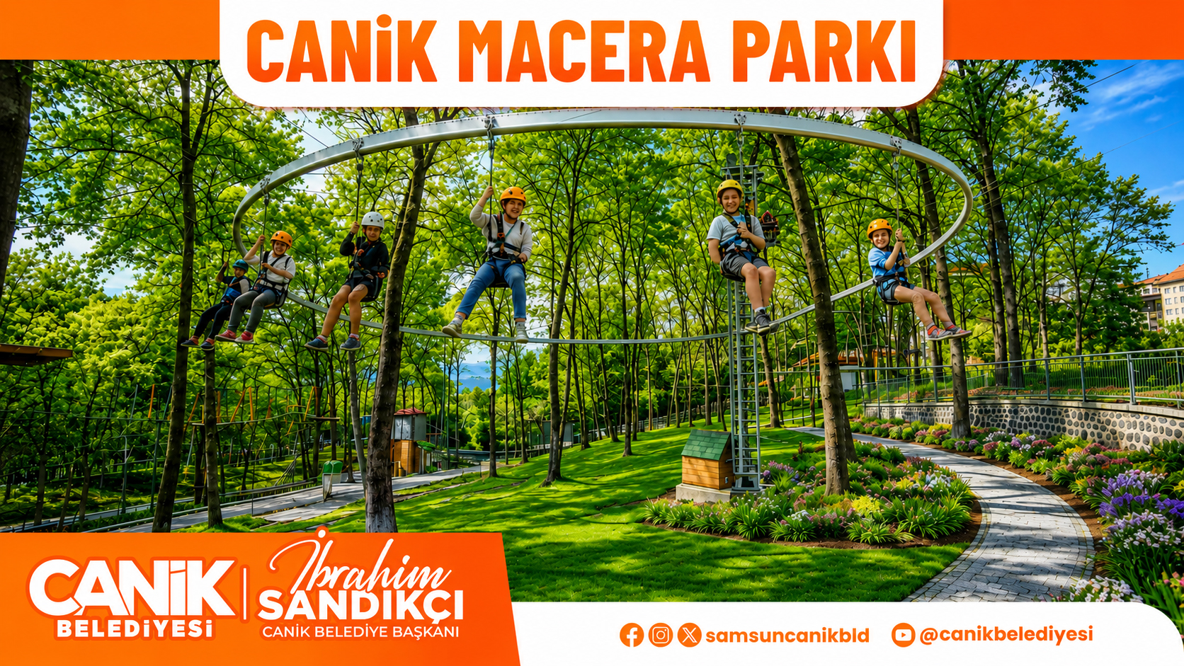 Karadeniz’in En Büyük Macera Parkı 19 Mayıs’ta Ziyarete Açılıyor