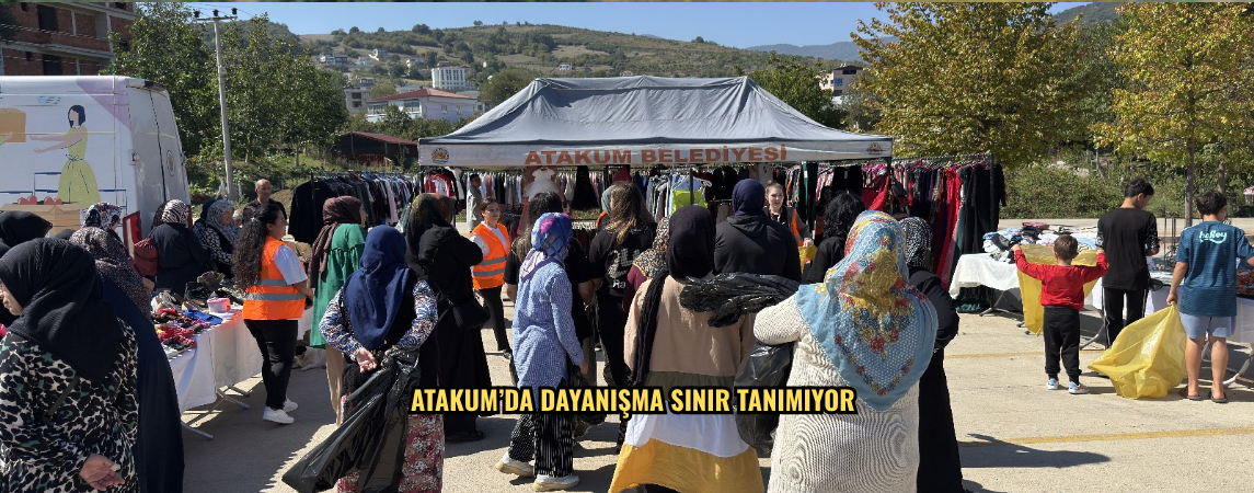 Atakum’da dayanışma sınır tanımıyor