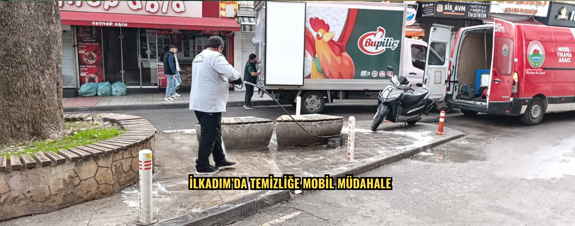 İlkadım’da Temizliğe Mobil Müdahale