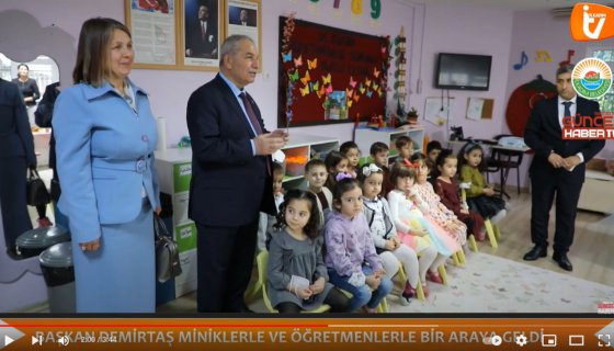 Başkan Demirtaş'tan Öğretmenler Günü Kutlaması