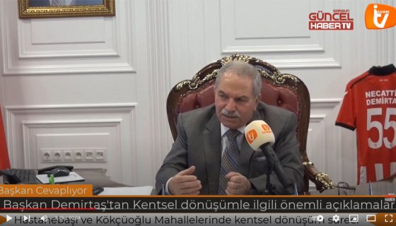 İlkadım Belediye Başkanı Necattin Demirtaş ile Röportaj